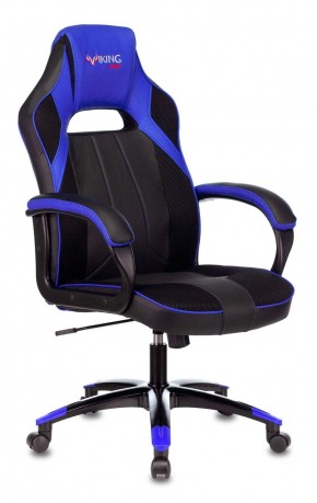 Кресло игровое Бюрократ VIKING 2 AERO BLUE черный/синий в Нижнекамске - nizhnekamsk.ok-mebel.com | фото