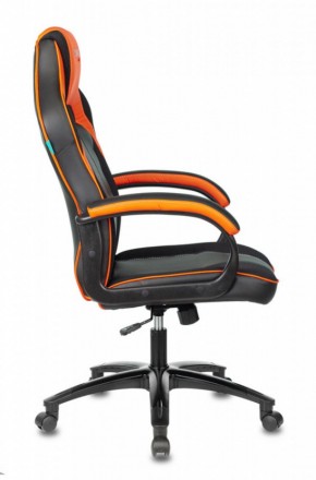 Кресло игровое Бюрократ VIKING 2 AERO ORANGE черный/оранжевый в Нижнекамске - nizhnekamsk.ok-mebel.com | фото 3