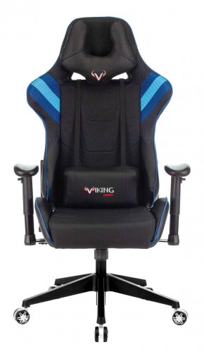 Кресло игровое Бюрократ VIKING 4 AERO BLUE черный/синий в Нижнекамске - nizhnekamsk.ok-mebel.com | фото 3