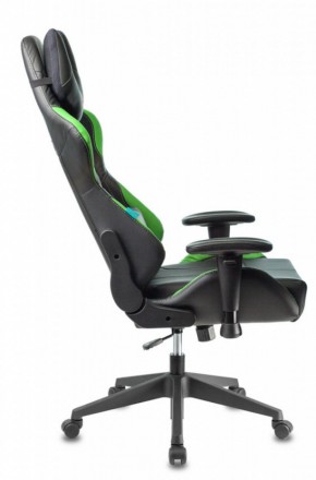 Кресло игровое Бюрократ VIKING 5 AERO LGREEN черный/салатовый в Нижнекамске - nizhnekamsk.ok-mebel.com | фото 3
