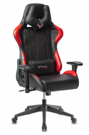 Кресло игровое Бюрократ VIKING 5 AERO RED черный/красный в Нижнекамске - nizhnekamsk.ok-mebel.com | фото