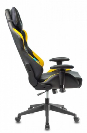 Кресло игровое Бюрократ VIKING 5 AERO YELLOW черный/желтый в Нижнекамске - nizhnekamsk.ok-mebel.com | фото 2