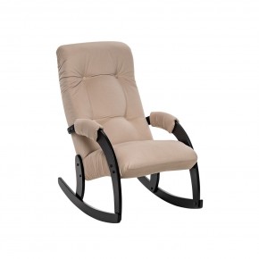 Кресло-качалка Модель 67 Венге, ткань V 18 в Нижнекамске - nizhnekamsk.ok-mebel.com | фото 2