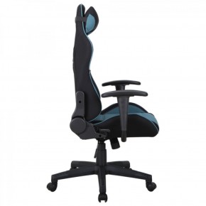 Кресло компьютерное BRABIX "GT Racer GM-100" (черное/голубое) 531818 в Нижнекамске - nizhnekamsk.ok-mebel.com | фото 3