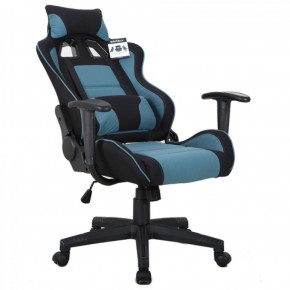 Кресло компьютерное BRABIX "GT Racer GM-100" (черное/голубое) 531818 в Нижнекамске - nizhnekamsk.ok-mebel.com | фото 4