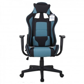 Кресло компьютерное BRABIX "GT Racer GM-100" (черное/голубое) 531818 в Нижнекамске - nizhnekamsk.ok-mebel.com | фото 6