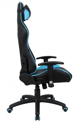 Кресло компьютерное BRABIX "GT Master GM-110" (черное/голубое) 531928 в Нижнекамске - nizhnekamsk.ok-mebel.com | фото 3
