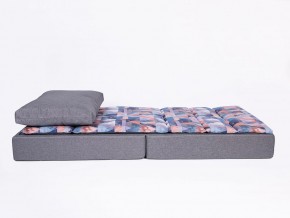 Кресло-кровать бескаркасное Харви (коричневый-геометрия браун) в Нижнекамске - nizhnekamsk.ok-mebel.com | фото 3