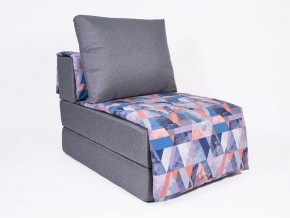 Кресло-кровать бескаркасное Харви (серый-сноу деним) в Нижнекамске - nizhnekamsk.ok-mebel.com | фото