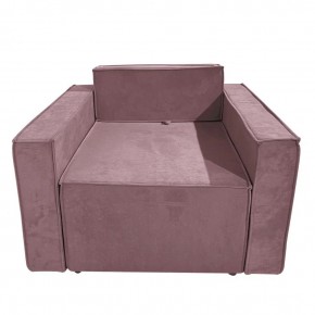Кресло-кровать Принц КК1-ВР (велюр розовый) в Нижнекамске - nizhnekamsk.ok-mebel.com | фото
