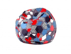 Кресло-мешок Мяч M (Geometry Slate) в Нижнекамске - nizhnekamsk.ok-mebel.com | фото 1