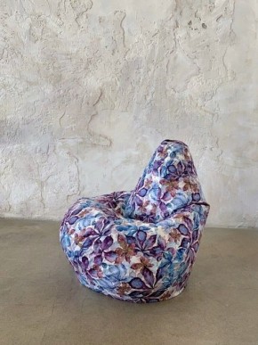 Кресло-мешок Цветы L в Нижнекамске - nizhnekamsk.ok-mebel.com | фото 3