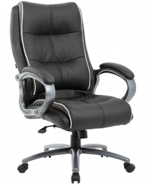 Кресло офисное BRABIX PREMIUM "Strong HD-009" (экокожа черная, ткань серая) 531945 в Нижнекамске - nizhnekamsk.ok-mebel.com | фото