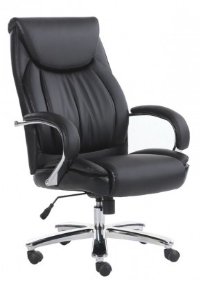 Кресло офисное BRABIX "Advance EX-575" (хром/экокожа/черное) 531825 в Нижнекамске - nizhnekamsk.ok-mebel.com | фото