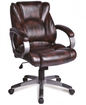 Кресло офисное BRABIX "Eldorado EX-504" (коричневое) 530875 в Нижнекамске - nizhnekamsk.ok-mebel.com | фото