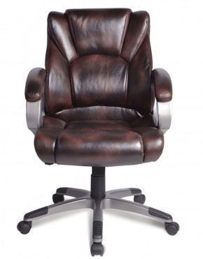 Кресло офисное BRABIX "Eldorado EX-504" (коричневое) 530875 в Нижнекамске - nizhnekamsk.ok-mebel.com | фото 4