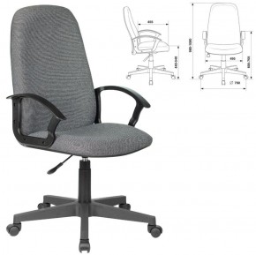 Кресло офисное BRABIX "Element EX-289", ткань, серое, 532093 в Нижнекамске - nizhnekamsk.ok-mebel.com | фото 2