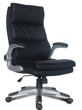 Кресло офисное BRABIX "Fregat EX-510" (рециклированная кожа, черное) 530863 в Нижнекамске - nizhnekamsk.ok-mebel.com | фото 1