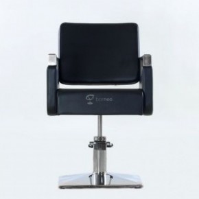 Кресло парикмахерское Barneo 6300V5 черное в Нижнекамске - nizhnekamsk.ok-mebel.com | фото 2