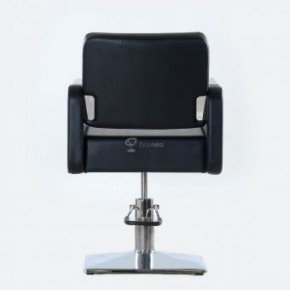 Кресло парикмахерское Barneo 6300V5 черное в Нижнекамске - nizhnekamsk.ok-mebel.com | фото 3