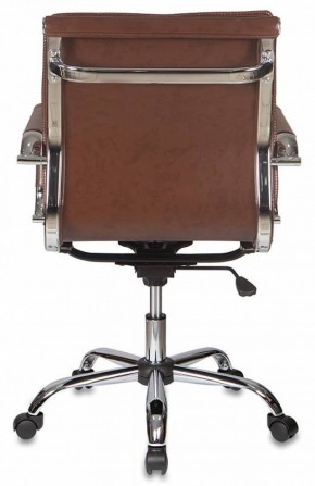 Кресло руководителя Бюрократ CH-993-LOW/BROWN коричневый в Нижнекамске - nizhnekamsk.ok-mebel.com | фото 4