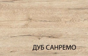 Кровать 120, OSKAR , цвет дуб Санремо в Нижнекамске - nizhnekamsk.ok-mebel.com | фото 2