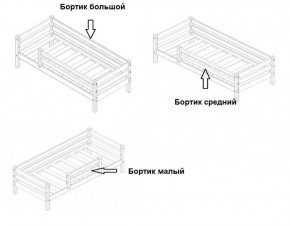 Кровать 2-х ярусная Сонечка с бортиками (лестница наклонная) в Нижнекамске - nizhnekamsk.ok-mebel.com | фото 4