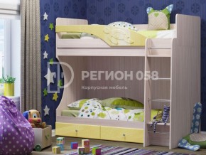 Кровать Бемби МДФ (фасад 3D) в Нижнекамске - nizhnekamsk.ok-mebel.com | фото 1
