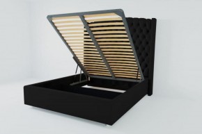 Кровать Берлин ЛЮКС с ПМ 900 (экокожа кольт ч) в Нижнекамске - nizhnekamsk.ok-mebel.com | фото