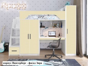 Кровать-чердак Тея (*Без Пенала) в Нижнекамске - nizhnekamsk.ok-mebel.com | фото 3