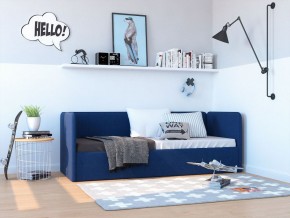 Кровать-диван Leonardo 160*70 (Синий) + боковина в Нижнекамске - nizhnekamsk.ok-mebel.com | фото 5