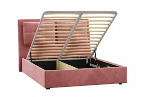 Кровать Ester 1600 с основанием и ПМ (Ультра коралл) Модель 311 в Нижнекамске - nizhnekamsk.ok-mebel.com | фото 2