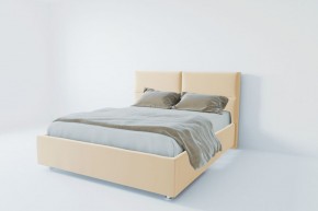 Кровать Корсика с ПМ 800 (экокожа бежевая) в Нижнекамске - nizhnekamsk.ok-mebel.com | фото 2