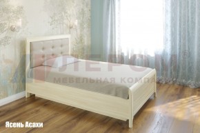Кровать КР-1031 с мягким изголовьем в Нижнекамске - nizhnekamsk.ok-mebel.com | фото 1