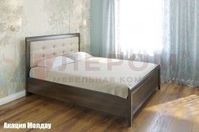 Кровать КР-1033 с мягким изголовьем в Нижнекамске - nizhnekamsk.ok-mebel.com | фото 2