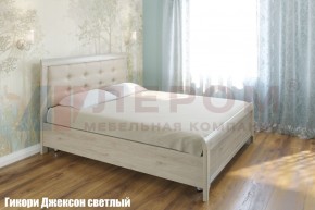 Кровать КР-2033 с мягким изголовьем в Нижнекамске - nizhnekamsk.ok-mebel.com | фото 1