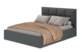 Кровать Линда КР-16 (Графит) 1600 в Нижнекамске - nizhnekamsk.ok-mebel.com | фото