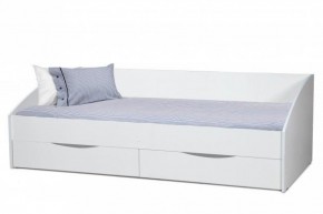 Кровать одинарная "Фея - 3" симметричная New (2000Х900) белая в Нижнекамске - nizhnekamsk.ok-mebel.com | фото