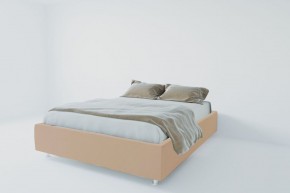 Кровать Подиум с ортопедическим основанием 900 (велюр светло-серый) в Нижнекамске - nizhnekamsk.ok-mebel.com | фото