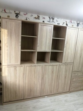Шкаф-кровать подъемная 900 (горизонтальная) арт. К03 в Нижнекамске - nizhnekamsk.ok-mebel.com | фото 4