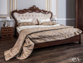 Кровать с мягким изголовьем Афина 1600 (караваджо) в Нижнекамске - nizhnekamsk.ok-mebel.com | фото 1