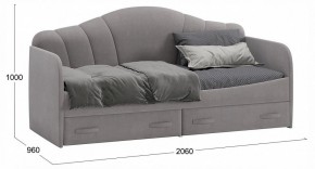 Кровать Сабрина ТД-307.12.02 в Нижнекамске - nizhnekamsk.ok-mebel.com | фото 3