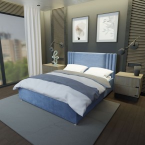 Кровать Стелла Решетка+ПМ (1600) *БЕЗ ДНА в Нижнекамске - nizhnekamsk.ok-mebel.com | фото