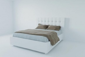 Кровать Венеция без основания 800 (экокожа белая) в Нижнекамске - nizhnekamsk.ok-mebel.com | фото