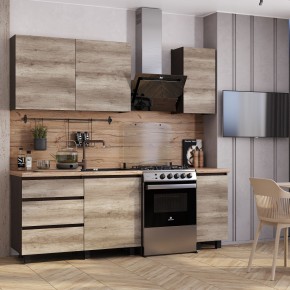 Кухня Энигма 1.6 м (венге/дуб каньон) в Нижнекамске - nizhnekamsk.ok-mebel.com | фото