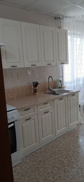 Кухня модульная Луксор серый-кремовый в Нижнекамске - nizhnekamsk.ok-mebel.com | фото 5