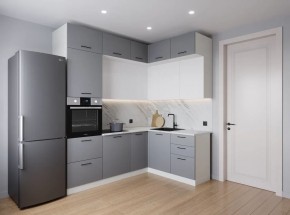 Кухня угловая Элеганция 2200*1700 (Стол. 38мм) в Нижнекамске - nizhnekamsk.ok-mebel.com | фото