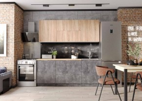 Кухонный гарнитур Асти-дуб сонома 1,8 в Нижнекамске - nizhnekamsk.ok-mebel.com | фото