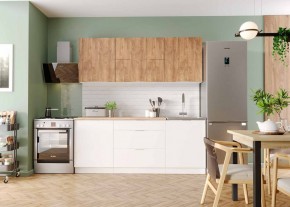 Кухонный гарнитур Асти-вайт 1,6 в Нижнекамске - nizhnekamsk.ok-mebel.com | фото