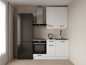 Кухонный гарнитур Белый Глянец 1600 h950 (Стол. 38мм) в Нижнекамске - nizhnekamsk.ok-mebel.com | фото